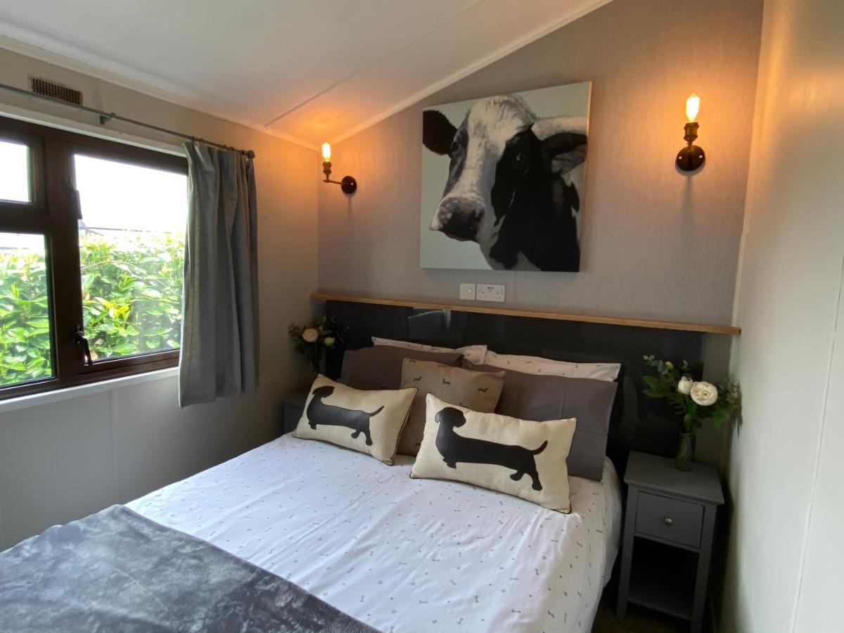 Rew Farm Country & Equestrian Accommodation - Sunrise Lodge 멜크샘 외부 사진